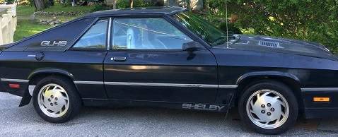1987 Dodge Shelby Charger Turbo