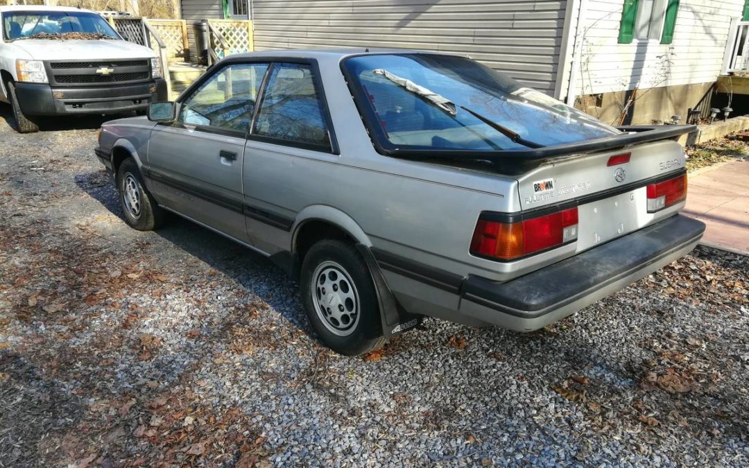 1987 Subaru GL Turbo Coupe