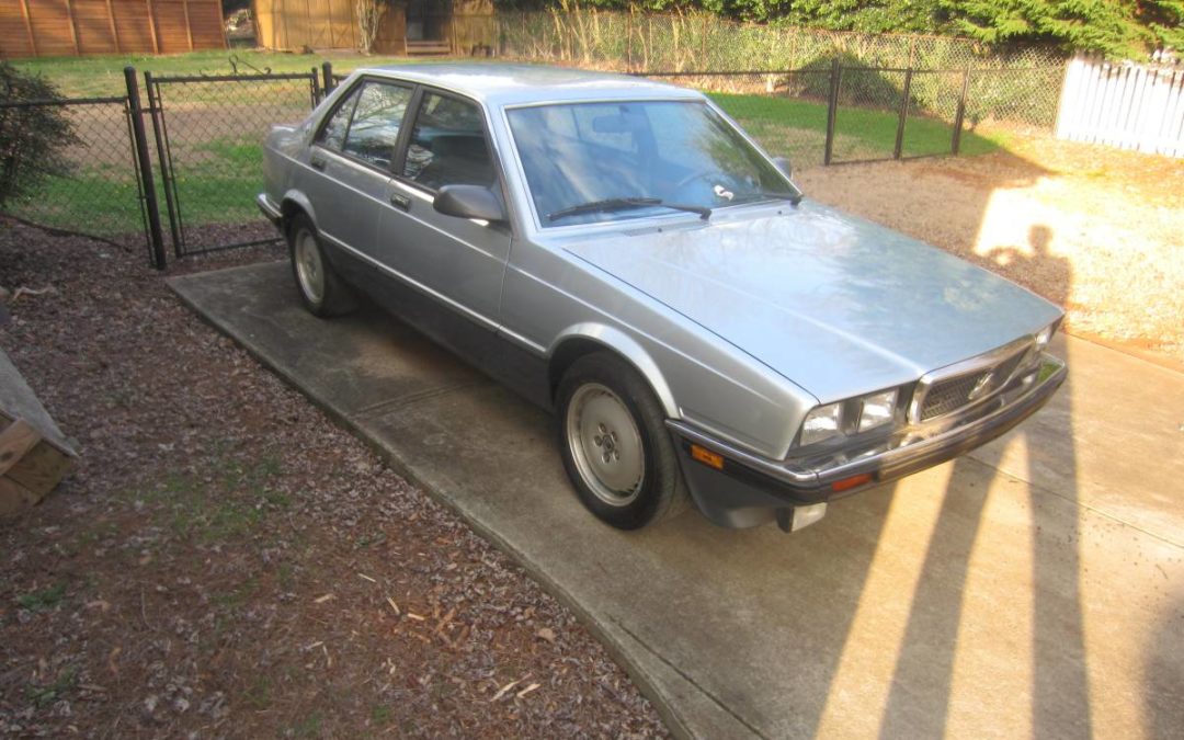 1989 Maserati 430 Twin Turbo