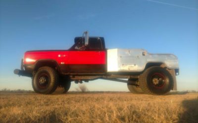 1991 Dodge W350 4×4 Dually Diesel Swap