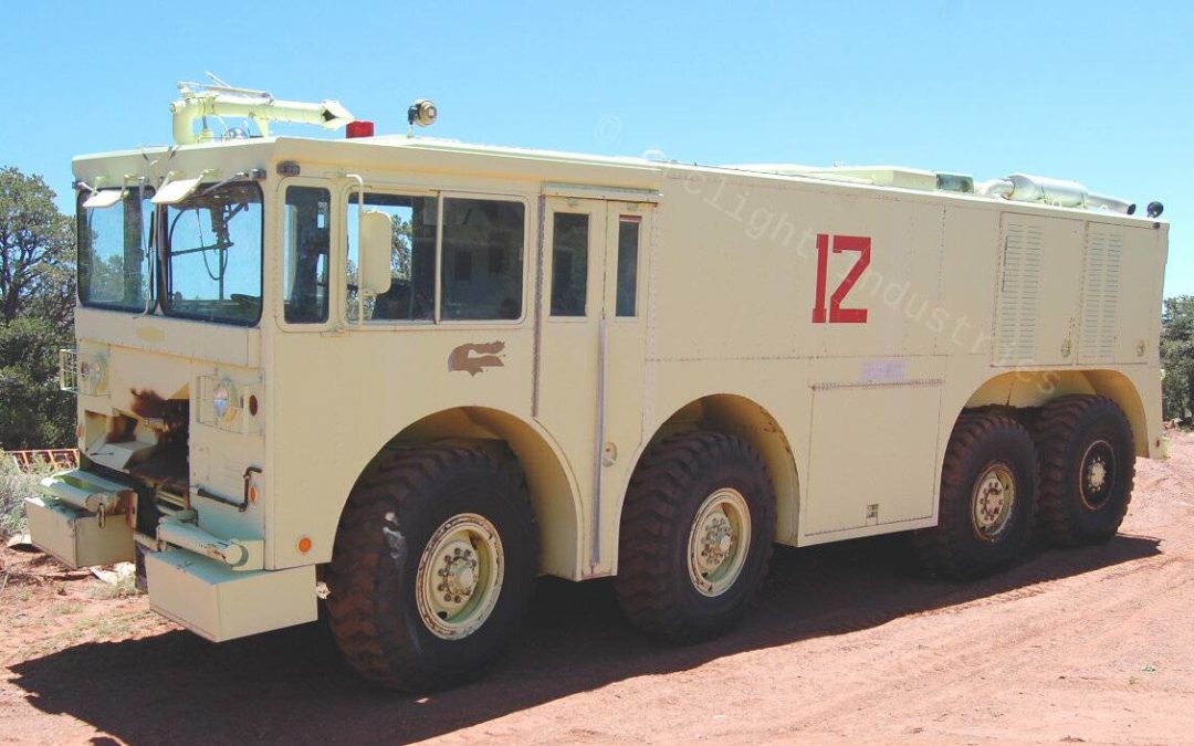 1980 Quality A/S 32 P-2 ARFF 8×8 Firetruck