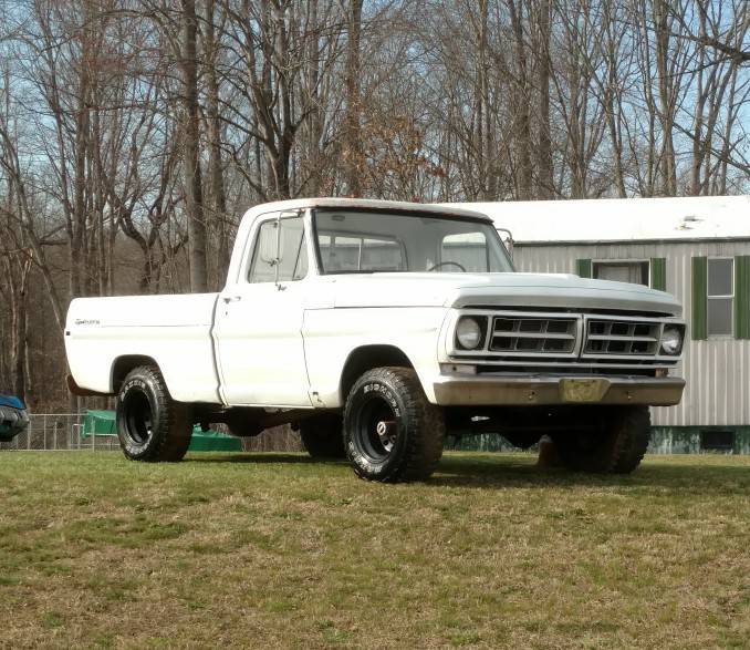 1972 Ford F100 4×4 SWB