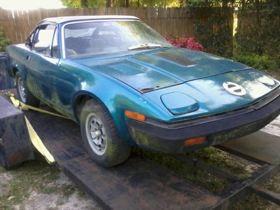 1980 Triumph TR8 Project w/ TR7 Parts Car