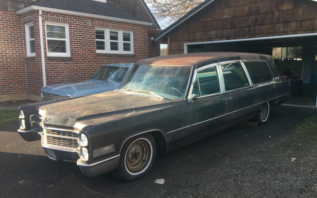 1966 Cadillac Rat Rod Hearse