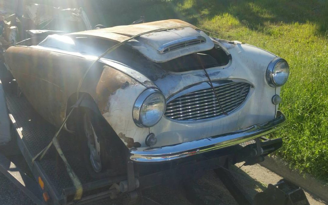 1959 Austin Healy 100 Serious Project