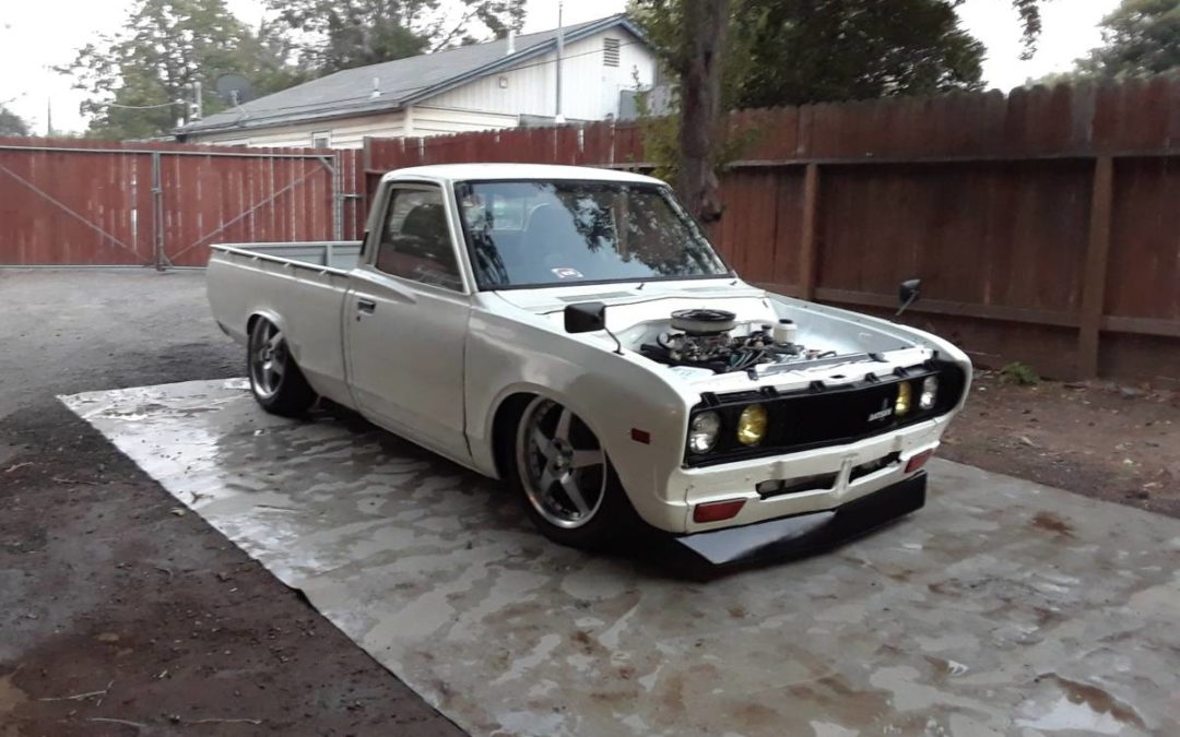 1975 Datsun 620 w/ 302 V8 Swap On Bags