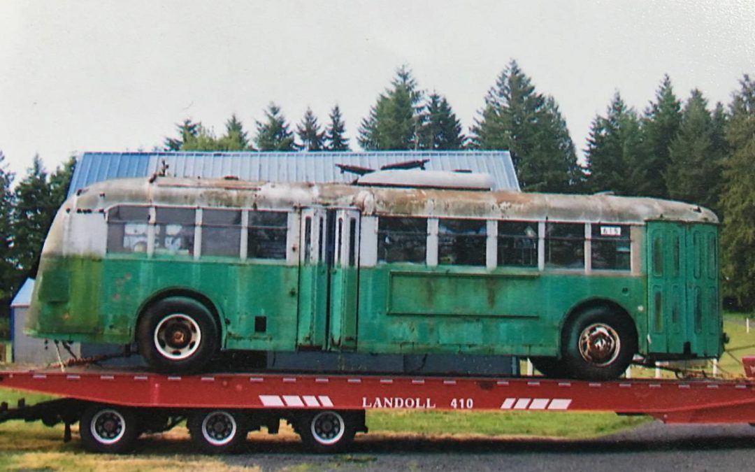 1940 Twin Coach Electric Trolley