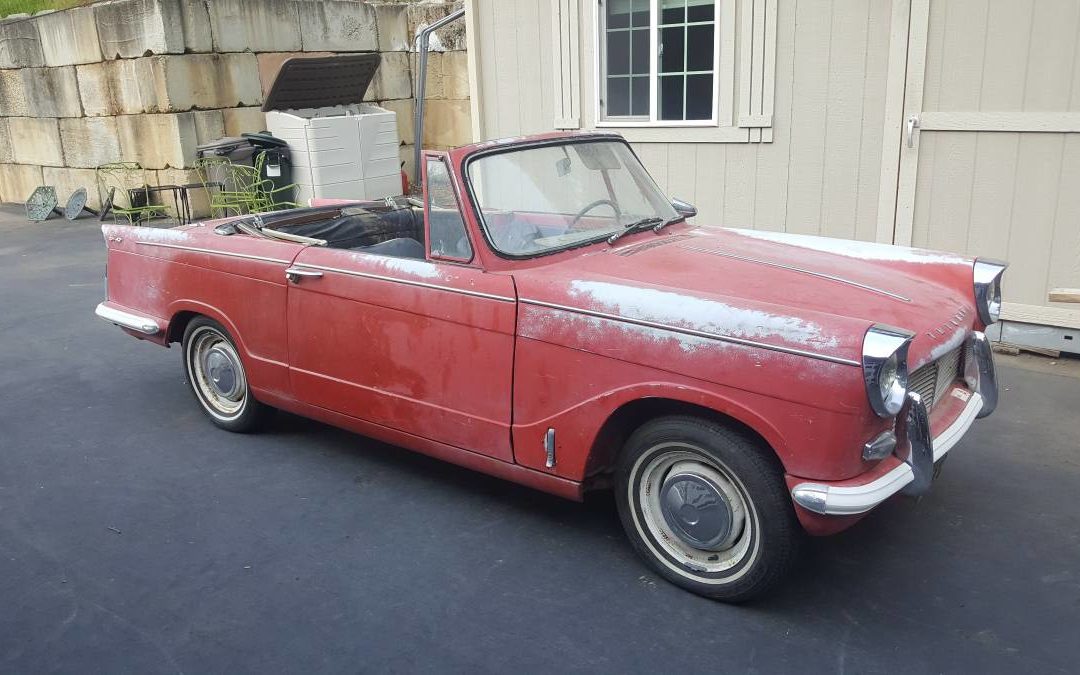 1966 Triumph Herald Sport 1200 +Parts Car