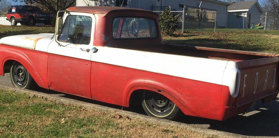 1961 Ford F100 Unibody On 81 Mercury Chassis