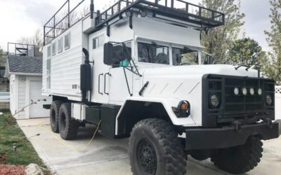 1998 AM General M934 Mobile Army Command Converted To Camper
