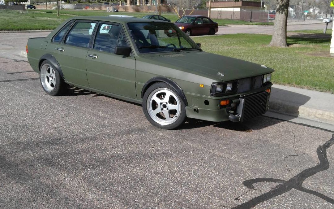 1984 Audi 4000s Quattro w/ Turbo VR6 Swap