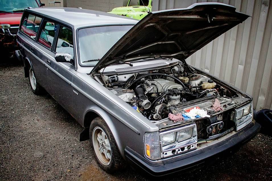 1985 Volvo 240 Wagon w/ 5.0 V8