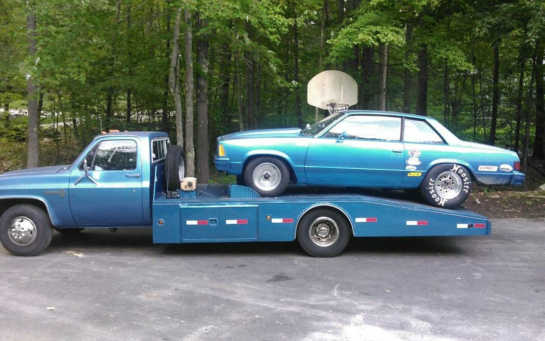 1981 Chevrolet Malibu 509ci Dragster w/ ’75 C30 Hauler Package