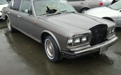 1981 Rolls-Royce Silver Spirit Project