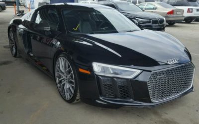 2017 Audi R8 5.2 Plus Quattro w/ Vandalized Interior
