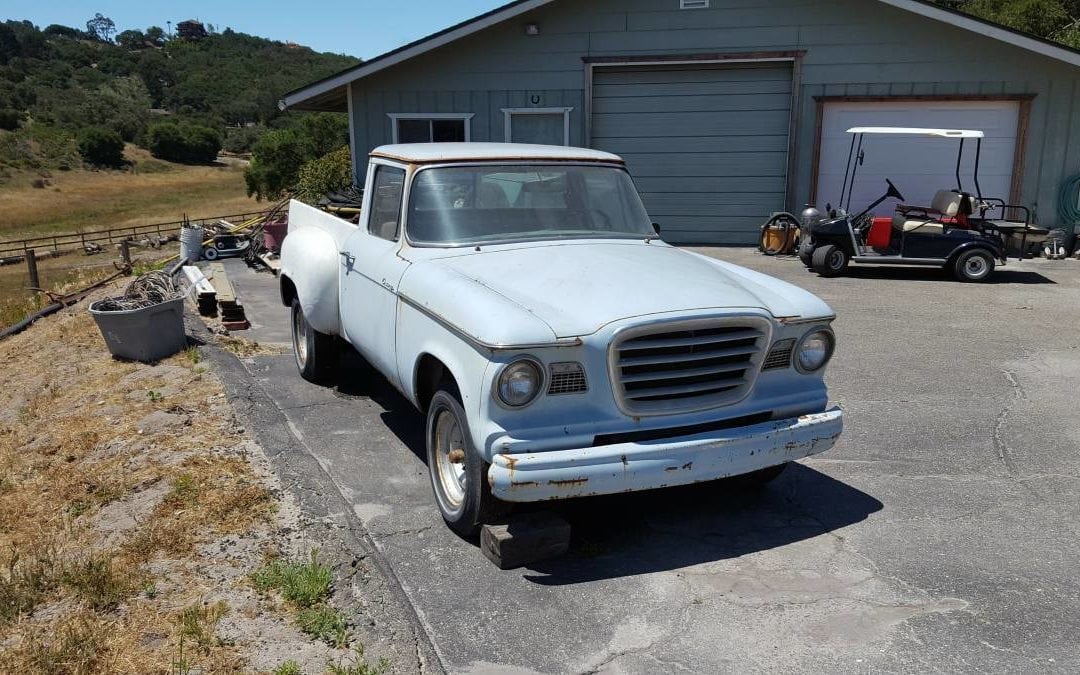 1960 Studebaker Champ Shortbed 5E-T6 Pair Of Projects