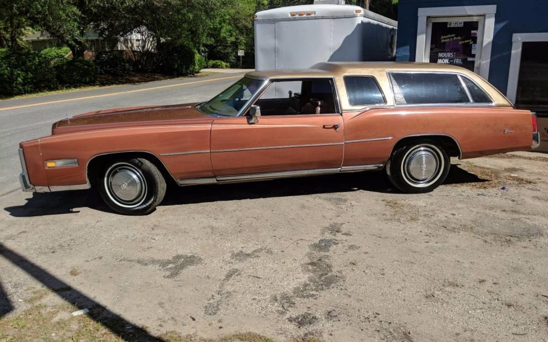 1975 Cadillac Eldorado Station Wagon 1 of 2 w/ 54k Miles