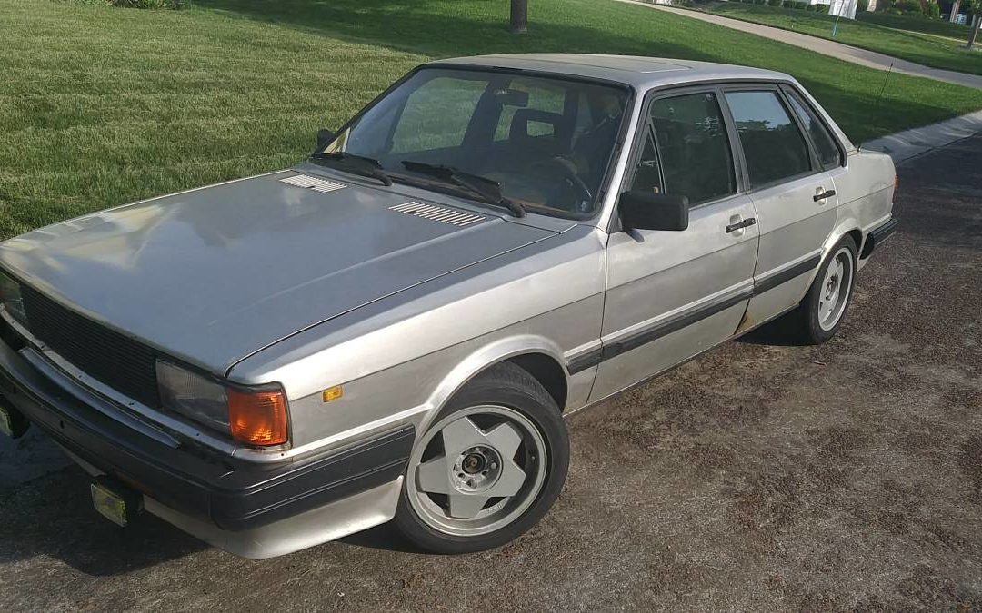 1984 Audi 4000 S Quattro Project