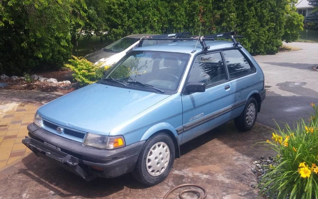 1989 Subaru Justy 4wd 5 Speed