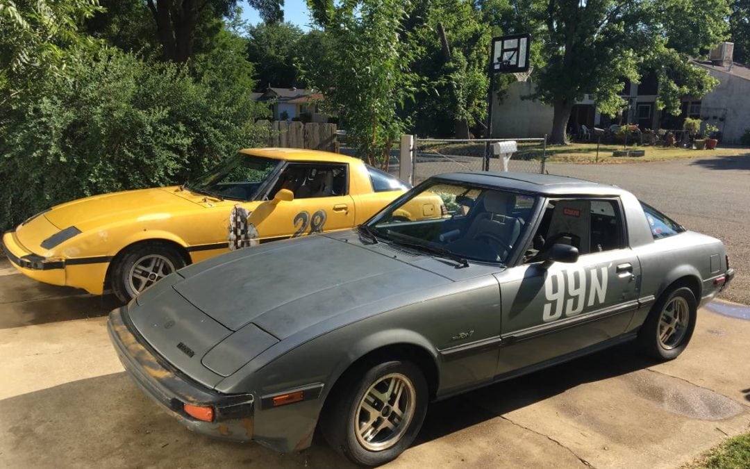 1985 & 81 Mazda RX7 Track Car’s