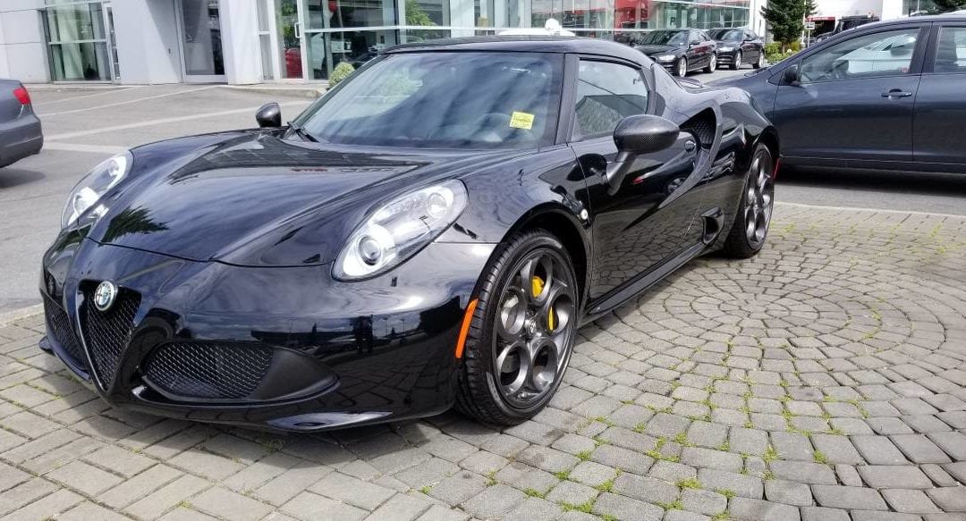 2016 Alfa Romeo 4c Coupe w/ Track Pack