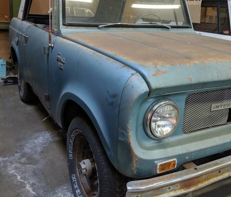 1966 International Scout 800 Sportop