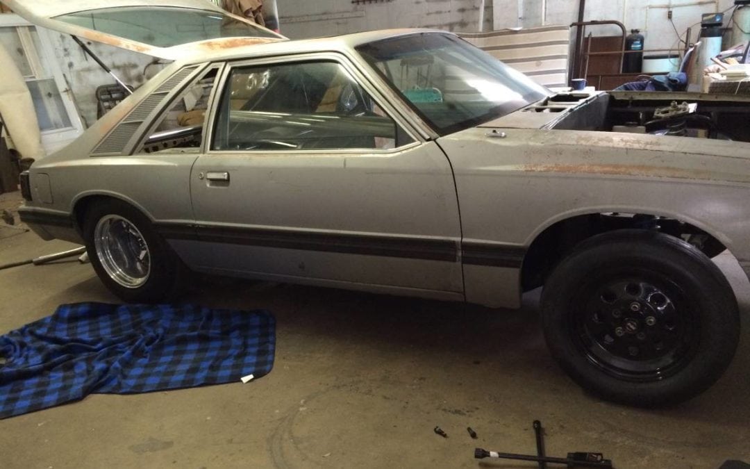 1982 Mercury Capri Drag Roller