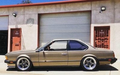 1985 BMW 635CSi On Coilovers