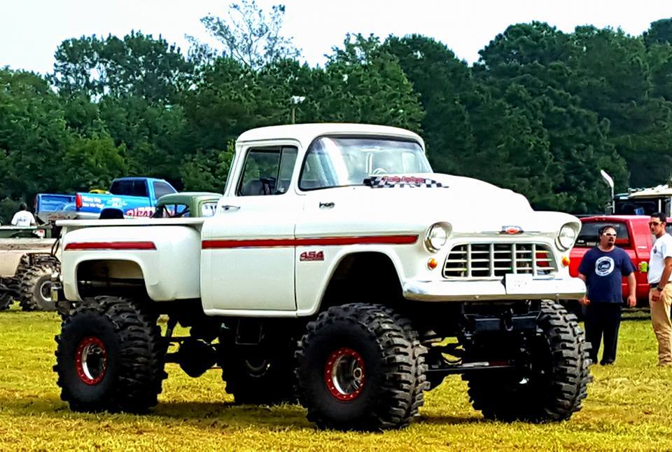 1955 Chevrolet On 70’s 4×4 Chassis Mud Bog / Sand Drag