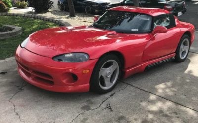 1995 Dodge Viper RT10 Salvaged w/ 20k Miles