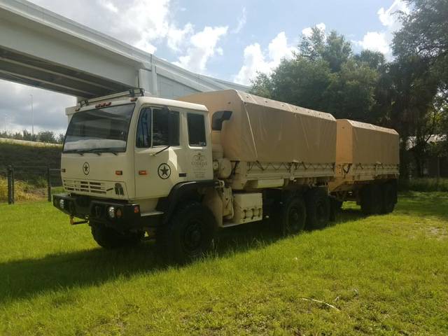 1995 Stewart & Stevenson M1083A1 With Trailer