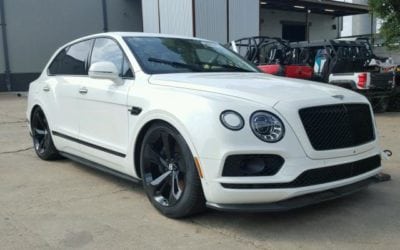 2018 Bentley Bentayga Flood Salvage