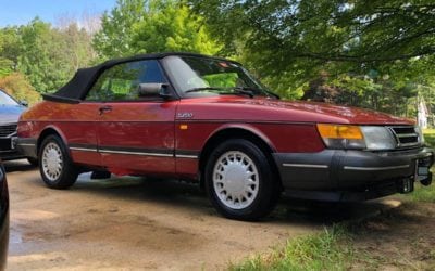 1989 Saab 900 Turbo Convertible Project