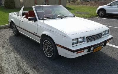 1985 Chevrolet Cavalier Convertible CS