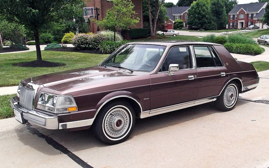 1987 Lincoln Continental Givenchy ‘Gotti Movie Car’