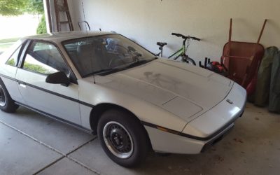 1986 Pontiac Fiero 2M4 Original Owner w/ 61k Miles