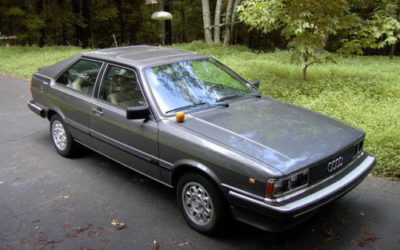 1982 Audi Coupe 5 Speed w/ Leather Stored For 18 Years