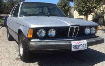 1978 BMW 320i 4 Speed Coupe