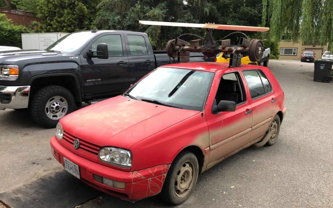 1995 Volkswagen Golf “Helicopter Car”