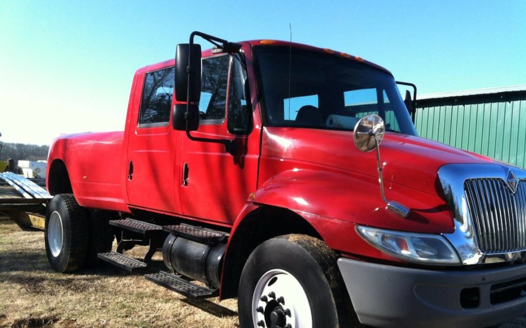 2004 International 4300 Crew Cab Pickup Conversion