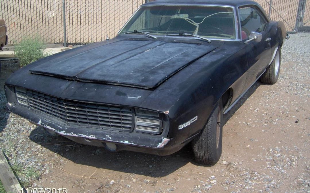 1969 Chevrolet Camaro RS Barn Find