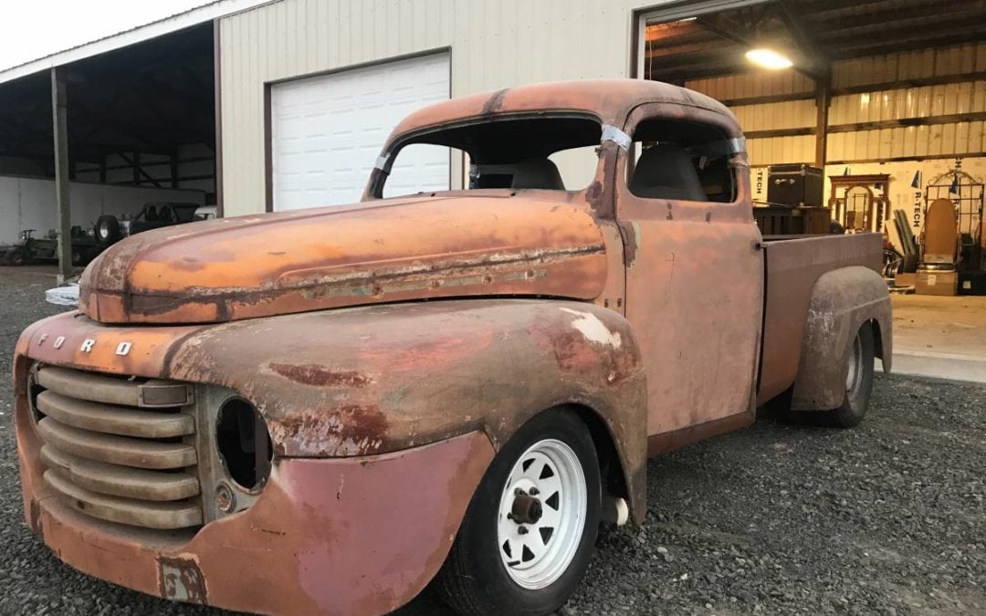 1950 Ford F1 Pickup Chopped & Tubbed Project
