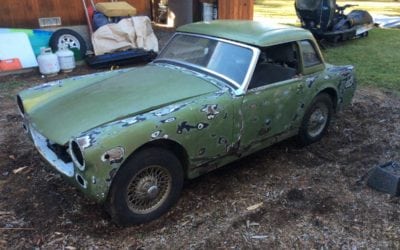 1972 MG Midget Project w/ Hardtop & Spares