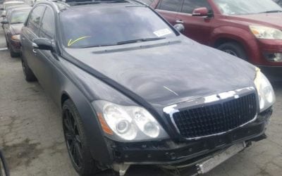 2004 Mercedes-Benz Maybach 62 V12 Salvage