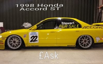 1998 Honda Accord NATCC Supertouring Rolling Shell & Spares