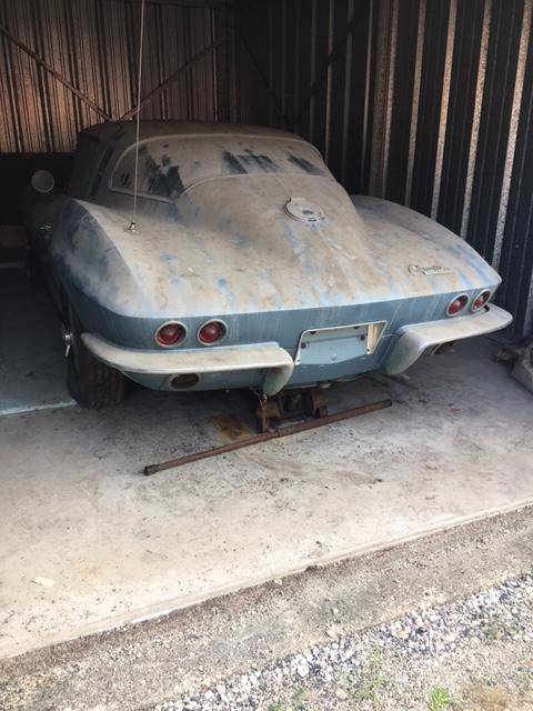 1964 Chevrolet Corvette Coupe 300/327 4 Speed Barn Find