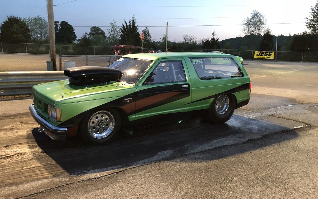 1985 GMC Jimmy Tube Chassis Drag Roller