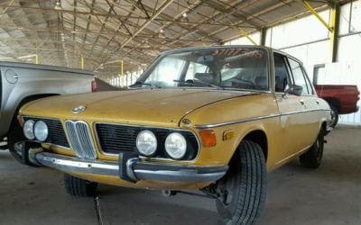1972 BMW Bavaria Donation Project w/ Lightweight Steering