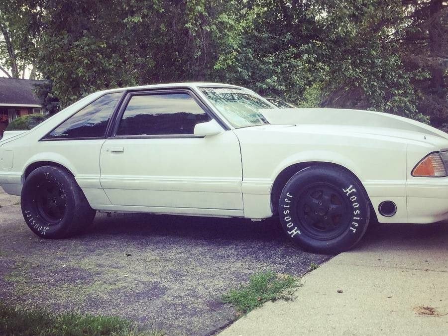 1992 Ford Mustang Turbo LS Swap Running 9’s