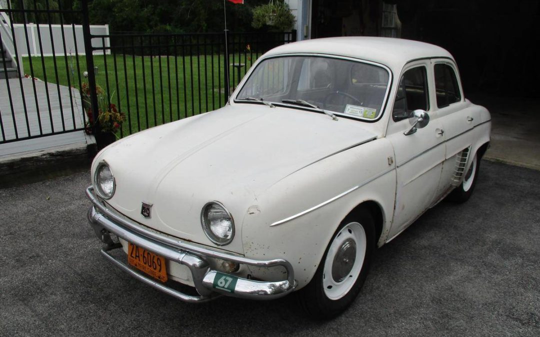 1962 Renault Dauphine Out Of 30 Year Storage